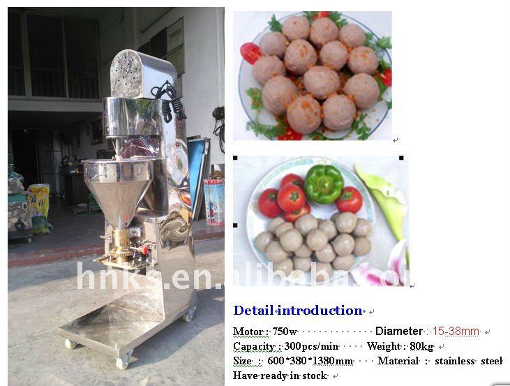 2013 HX-automatic high efficient various meat ball making machine 0086 15238020689