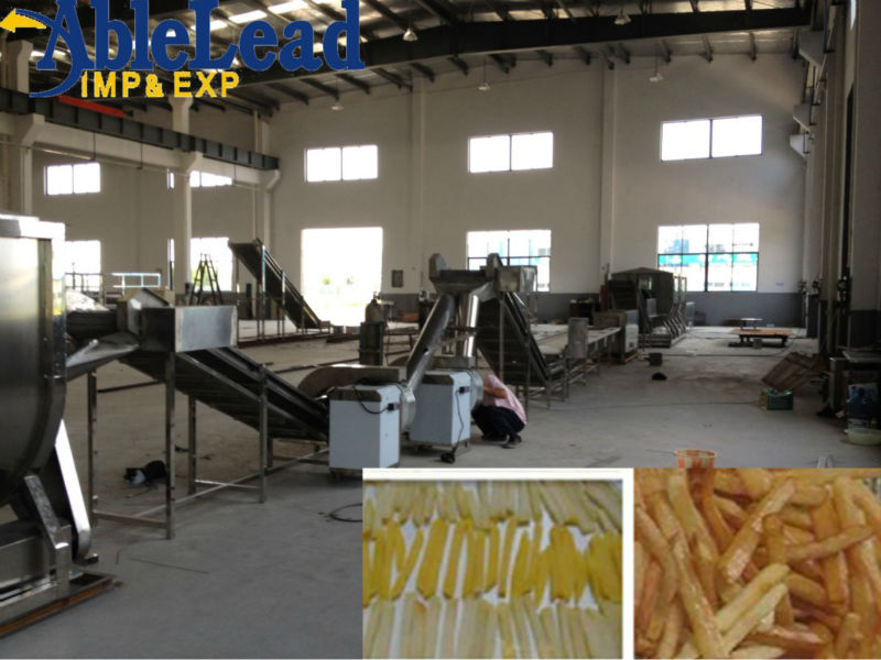 2013 Lastest High quality semi-auto and Full automatic Frozen French Fries production line