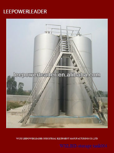 2013 LEEPOWERLEADER highly efficient stainless steel bulk storage tank