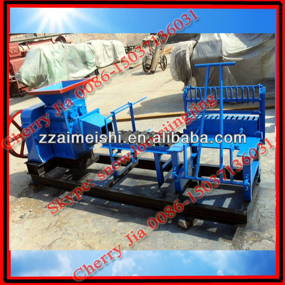 2013 manual fire clay brick making machine proces line/86+15037136031