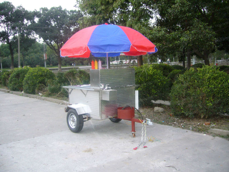 2013 Mobile Stainless Steel Hot Dog Cart MY-HD120