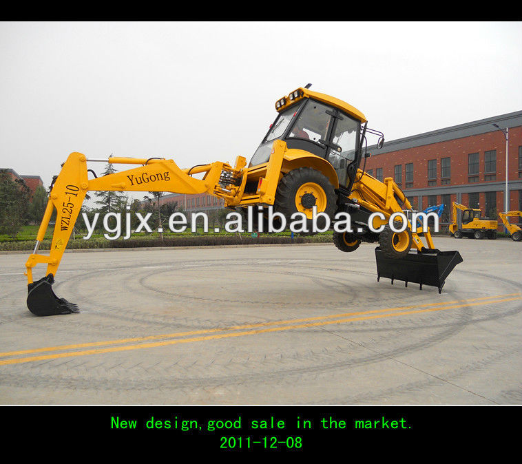 2013 New, advanced design, hot sales, 7 ton WZL25-10C Backhoe loader with ISO ,4 wheel drive, air-condition,and reliable quality