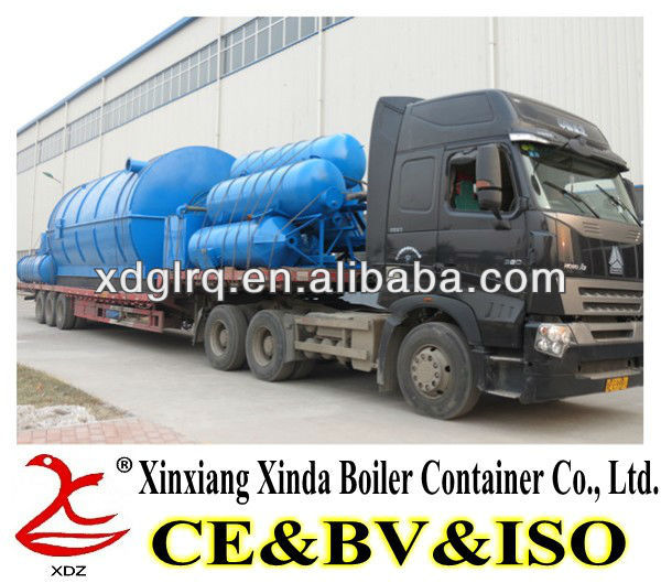 2013 New Arrival Special Design Tyre Oil Pyrolysis Plant Made By Xinda