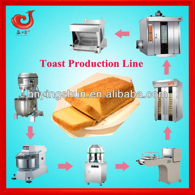 2013 new baking equipments for making white bread