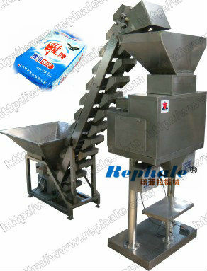 2013 new design quatitive washing powder packing machine