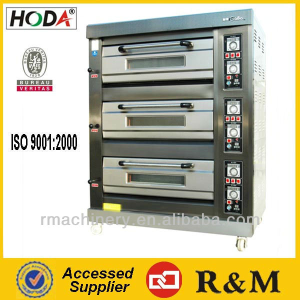 2013 New Hoda Triple Deck Gas Pizza Oven