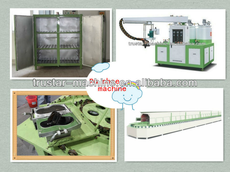 2013 new JG pu shoe machinery supplier (two color two density)