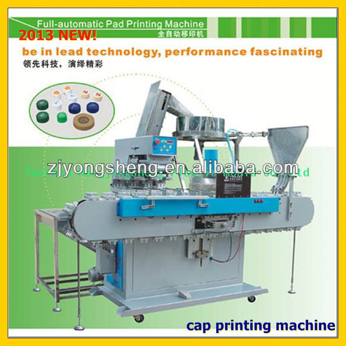 2013 new patent capping machine plastic cap pad printing machine plastic-cap capping machinery