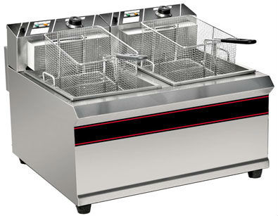 2013 New Product 2-Tank 2-Basket Electric Fryer