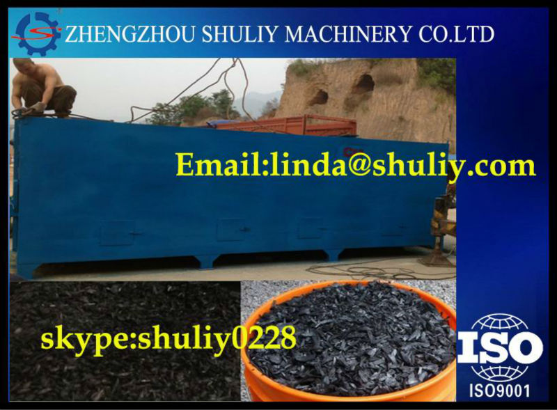 2013 new type energy-saving continuous biomass sawdust/coconut shell charcoal Wood Carbonization furnace 0086-15838061759