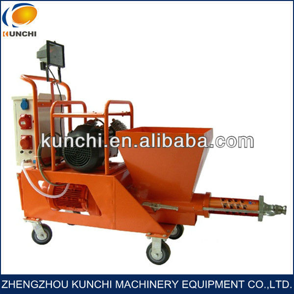 2013 newest high efficiency mortar plastering machine