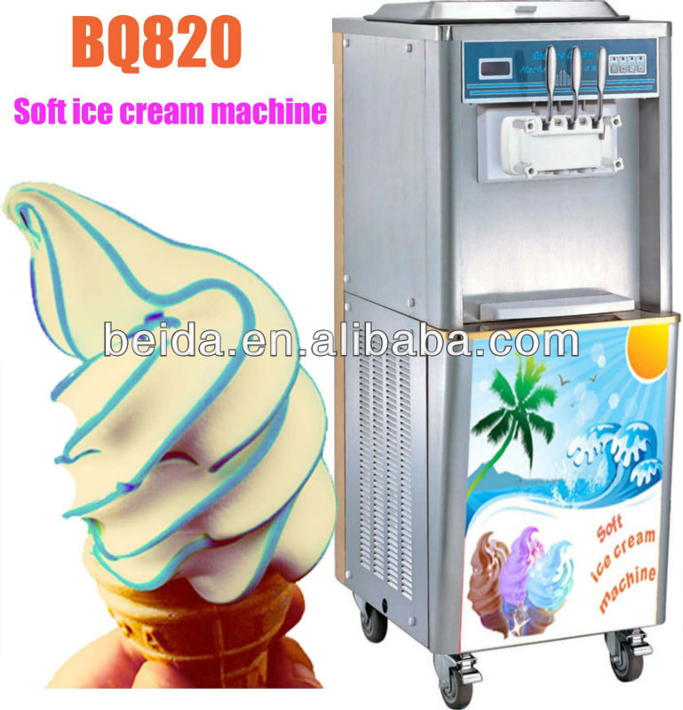 2013 newest three flavour ice cream machine/soft ice cream machine