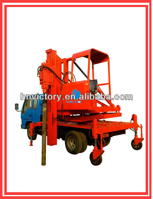 2013 Nice quality Guardrail pile driver