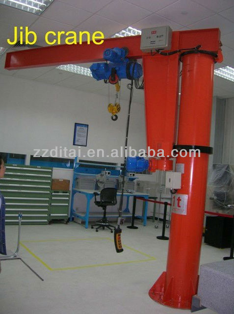 2013 promotion BZD model jib crane design for sale