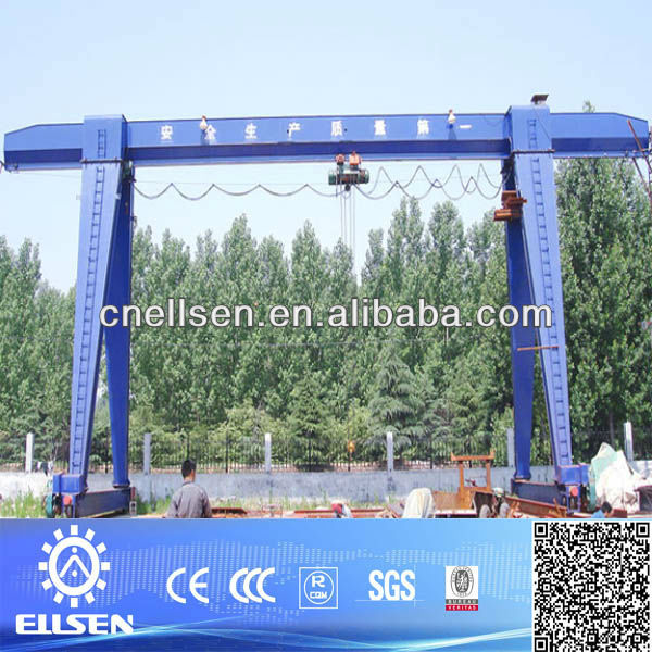 2013 promotion MH Model Boxed single girder Gantry Cranes