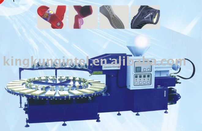 2013 PVC blowing molding machine PVC shoe making machine PVC slipper and sandal injection machine plastic slipper making machine