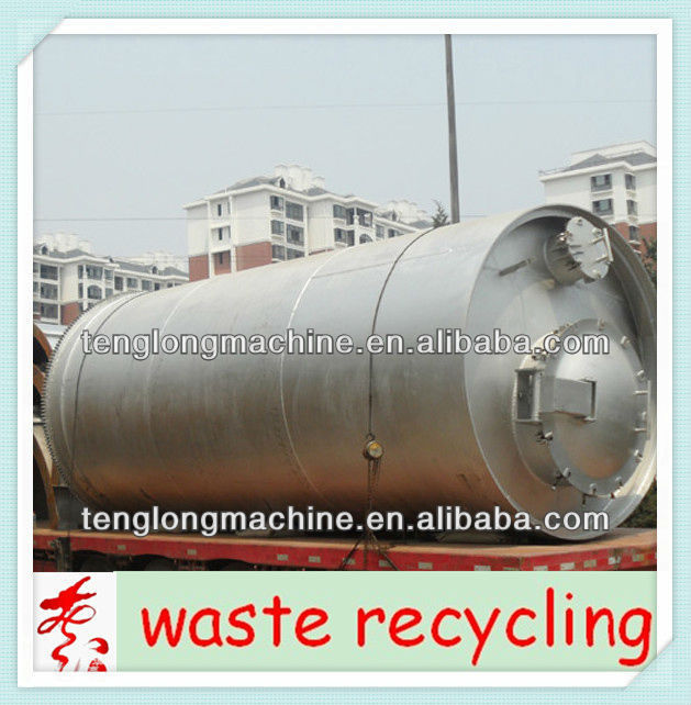 2013 Reliable after sale service tyre pyrolysis equipment