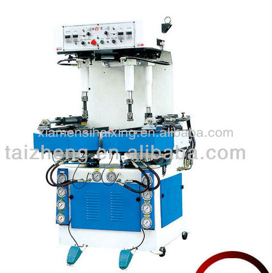 2013 selling good TZJX-989 automatic universal shoes sole attaching machine