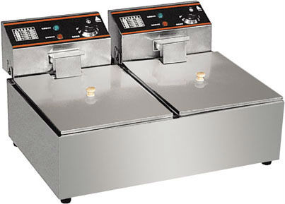 2013 Super Star Product 1-Tank 2-Basket Electric Fryer