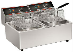 2013 Super Star Product 2-Tank 2-Basket Electric Fryer