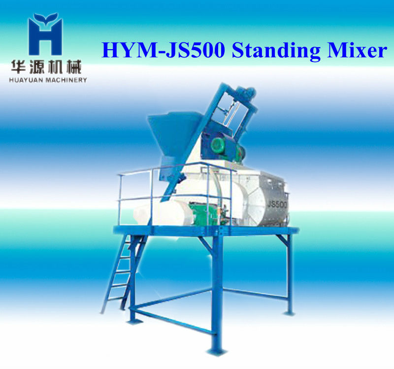 2013 Superfine JS500 Twin-shaft Concrete Mixer used at automatic block making machine as concrete mixer machine price