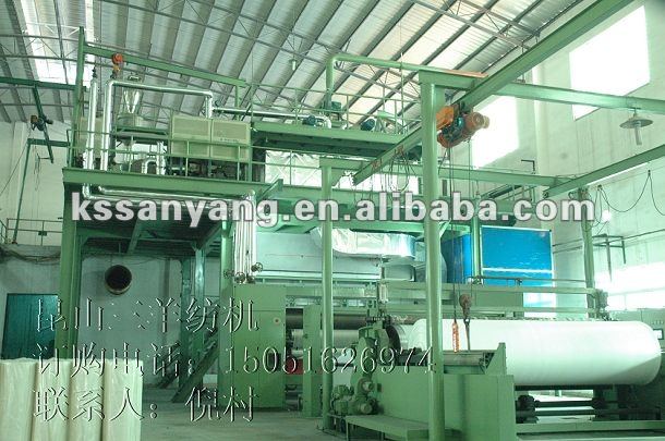 2013 SY--Hottest seller PP spun bonded non woven machine