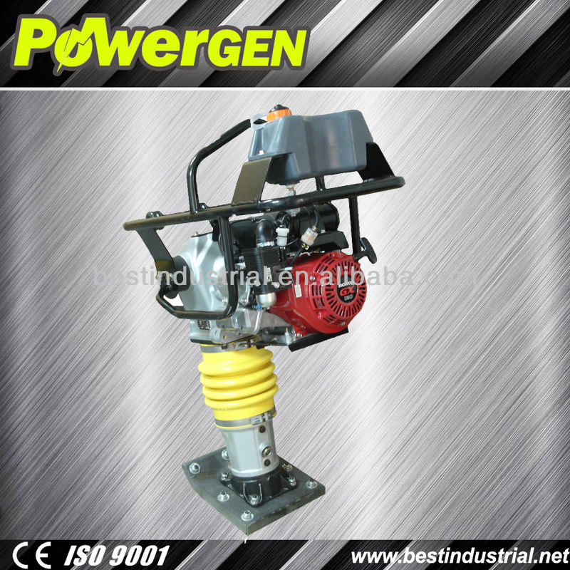 2013 Top Seller!!!POWERGEN Honda GX120 14KN 4HP Tamping Rammer Compator