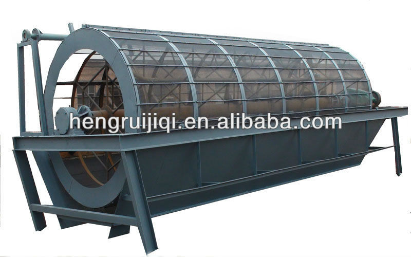 2013 Widely Used Rotary Screen Gold Trommel Wash Plant