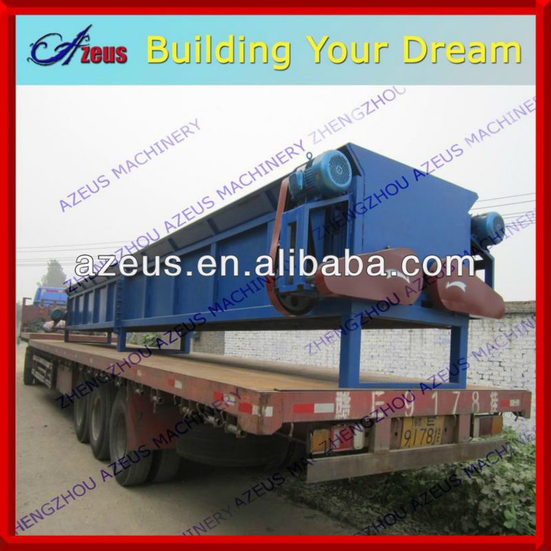 2013 Wood debarker machinery factory supply 9 meters double roller wood tree log debarker