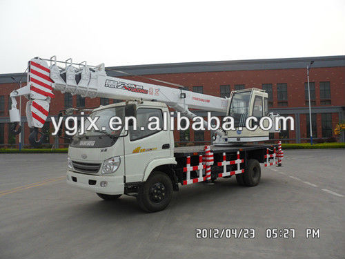 2013 year,Yorient brand,new 5 section arm, double drive 10 ton truck crane with 26m height, ISO9001 certificate
