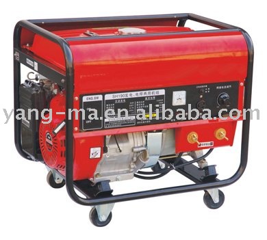 20HPS air cooled engine power Electrical 300A gasoline welding generator machine