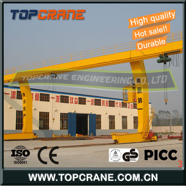 20T European style Gantry Crane For Outdoor, Storage Area, Open Yard