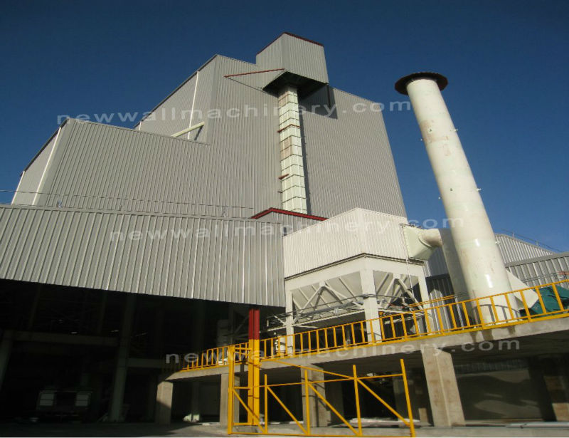 20T/hour series type dry mortar plant