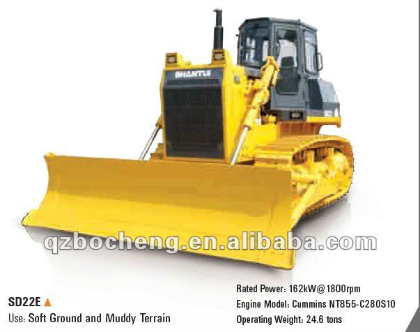 220hp SHANTUI Extended track Bulldozer SD22E