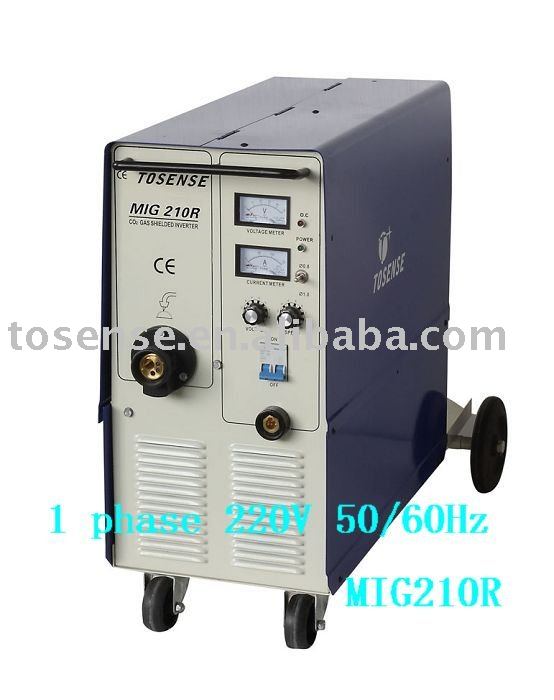 220V 1 Phase Inverter DC MIG Welding machine MIG210