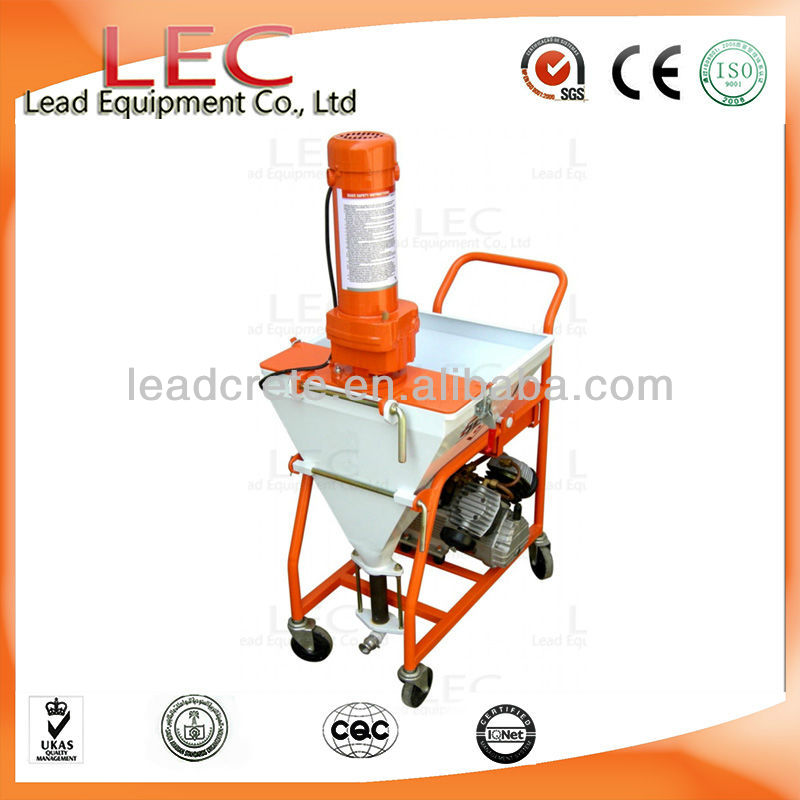 220V 20 bar dry-mixed mortar plaster spraying machine