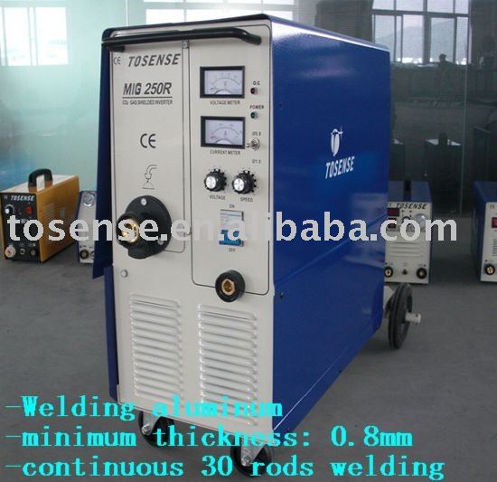 220V230amp MIG Welding machine MIG250 for welding aluminum