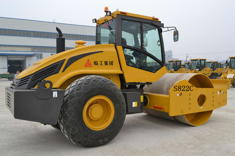 22T big power Hydraulic single drum road roller with cummins engine