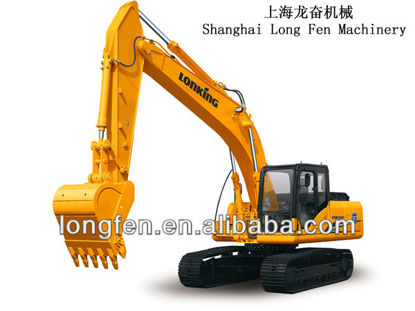 22ton new hydraulic crawler excavator/digger with Cummins engine Lonking CDM6225