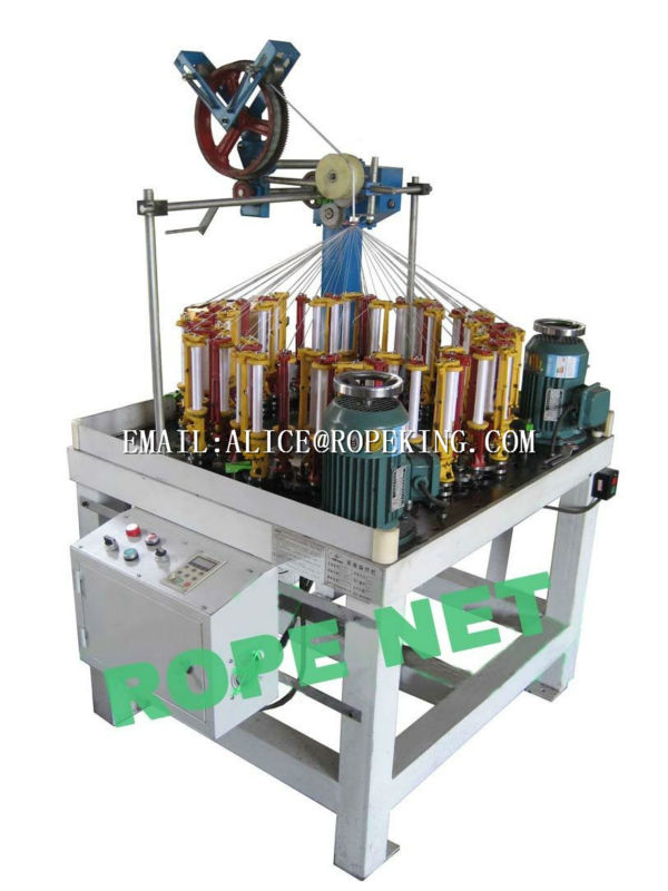 24 carrier high speed rope braider machine M:0086 18605386823 email:alice@ropeking.com