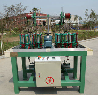 24 spindle bungee cord braiding machine