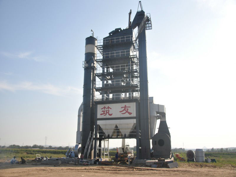 240cbm HMAP-ST3000 asphalt mixing equipment in 2013