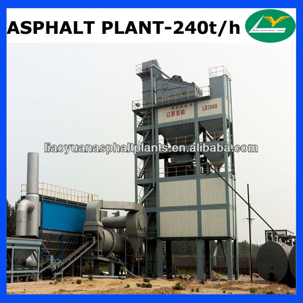 240t/h used asphalt plant-LB3000