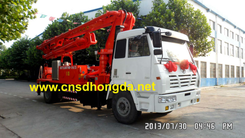 24m Truck-mounted Concrete Pump (24m-52m) CCC,ISO9001