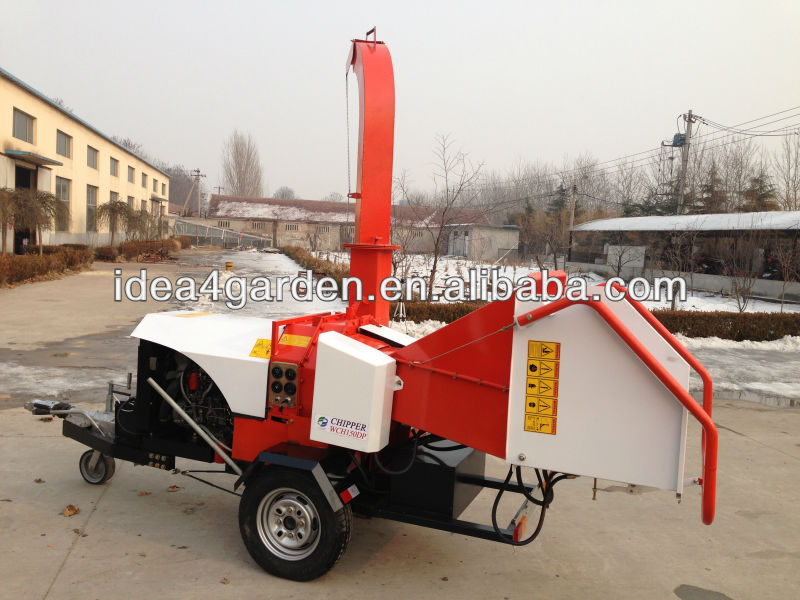 25-70hp 50-125hp 60-140hp Wood Chipper Shredder Twig Breaker with 60hp engine DP Series I-WC-DP12