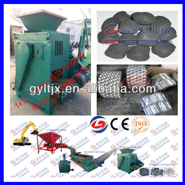 25 year manufacture experience coal ball press briquetting machine