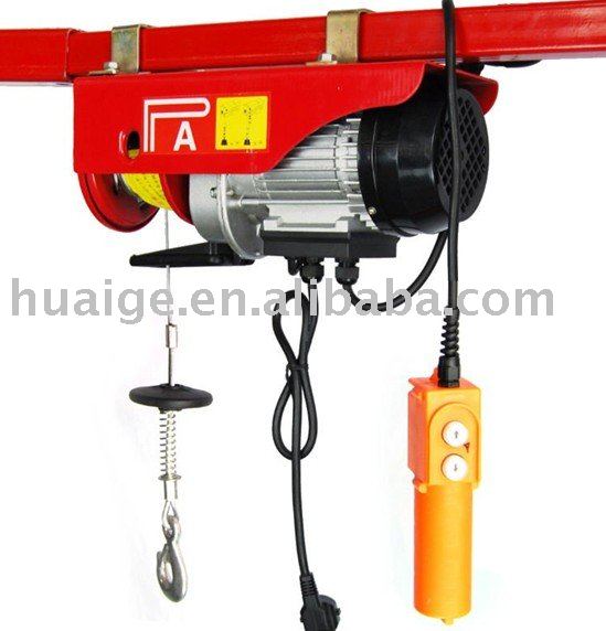 250-500kg*12m Double-Hook mini electric hoist