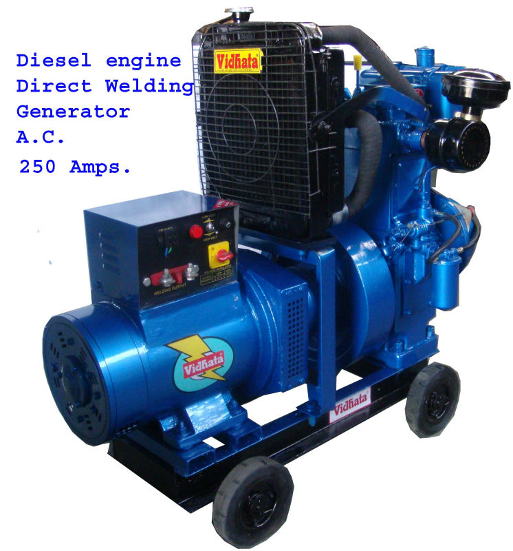 250 AMP DIESEL WELDING GENERATOR