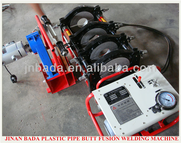 250 polyethylene hdpe pipe welding machine