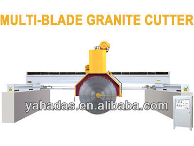 2500 Multiblade Granite Cutting Machine Block Cutter